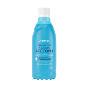 34269 REMOVEDOR DE ESMALTE COM ACETONA FARMAX 200ML